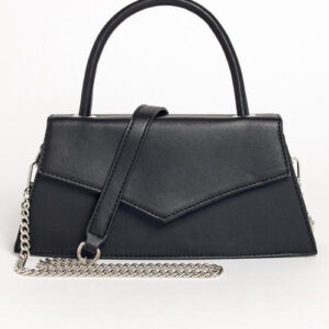 PU Leather Pure Color Messenger Bag