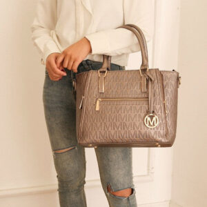 MKF Cairo M Signature Satchel Bag by Mia K