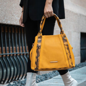 MKF Kenna Snake embossed Tote Bag by Mia K