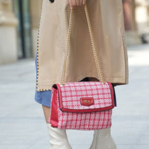 MKF Mackenzie Tweed Women's Shoulder Bag by Mia K