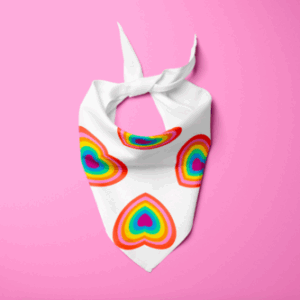 One Love - Dog Bandana