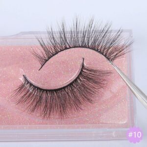 Faux 3D Mink Eyelashes Dramatic Lashes Makeup Wispy Mink Lashes