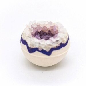 Artisan Amethyst Geo Vegan Bath Bomb