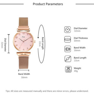 Fashion Women Bracelet Quartz Watches For Women Magnetic Watch Ladies