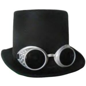Forum Novelties Costumes 271566 Steampunk Deluxe Top Hat with Goggles