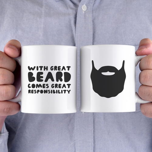 Ceramic coffee mug for dads