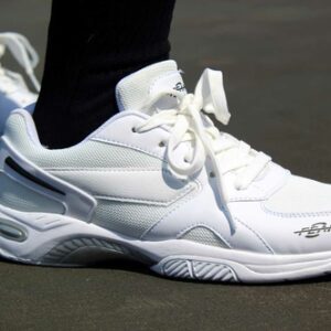 Men's High Arch Firm Support All-In-One White Walking Shoes, Comfort &