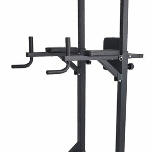 Power Tower Pull Up Strength Training Dip Stand Workout Station