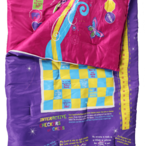 Playtime Reversible Slumber Bag. Over 35 Fun Interactive Games!