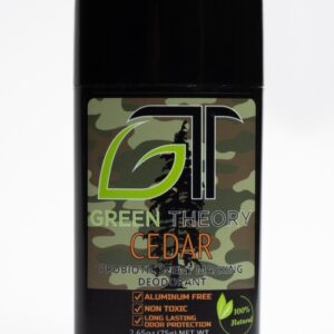 Cedar Probiotic Natural, Aluminum Free, Probiotic Hunting Deodorant