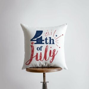 4th of July | Pillow Cover | Memorial Gift | Home Decor | Freedom